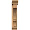 Ekena Millwork Balboa Traditional Smooth Bracket w/ Offset Brace, Western Red Cedar, 5 1/2"W x 26"D x 30"H BKT0604X26X30BOA01SWR - alternate 2